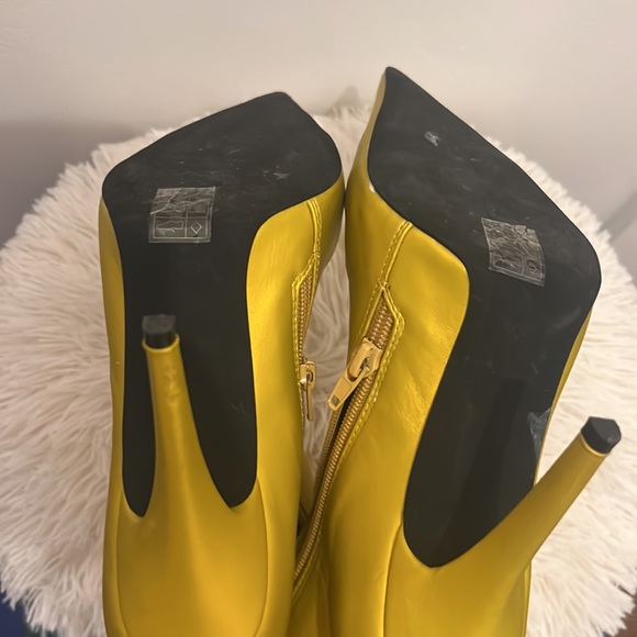 Jeffrey campbell gold boots - Picture 4 of 6